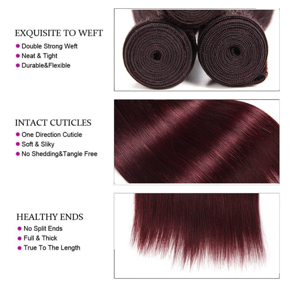 10A Grade 99j Straight Hair 1B/99J BUNDLES with 4x4 CLOSURES & FRONT - Mein ShopCerise Alfie10A Grade 99j Straight Hair 1B/99J BUNDLES with 4x4 CLOSURES & FRONT