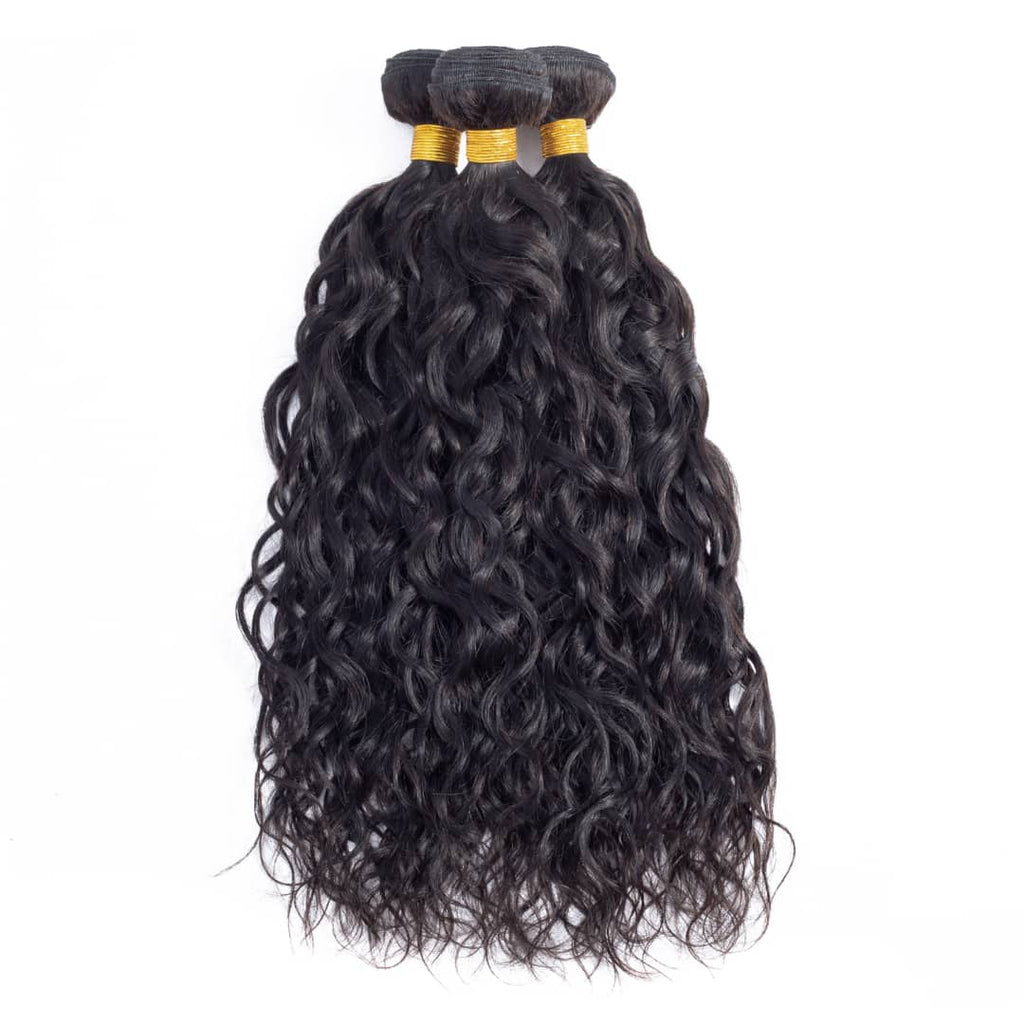 BeuMax 10A Grade 3/4 Water Wave bundles with 13x4 Frontal - Mein ShopCerise AlfieBeuMax 10A Grade 3/4 Water Wave bundles with 13x4 Frontal