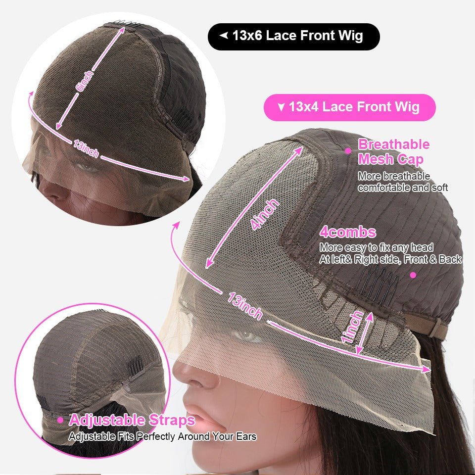 13x4 HD Transparent Lace Frontal Body Wave Human Hair Wigs 200% Densit - Mein ShopCerise Alfie13x4 HD Transparent Lace Frontal Body Wave Human Hair Wigs 200% Densit