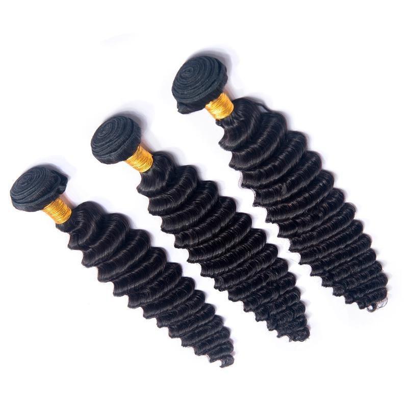 BeuMax 10A Grade 3/4 loose Deep wave bundles with 13x4 Frontal - Mein ShopCerise AlfieBeuMax 10A Grade 3/4 loose Deep wave bundles with 13x4 Frontal