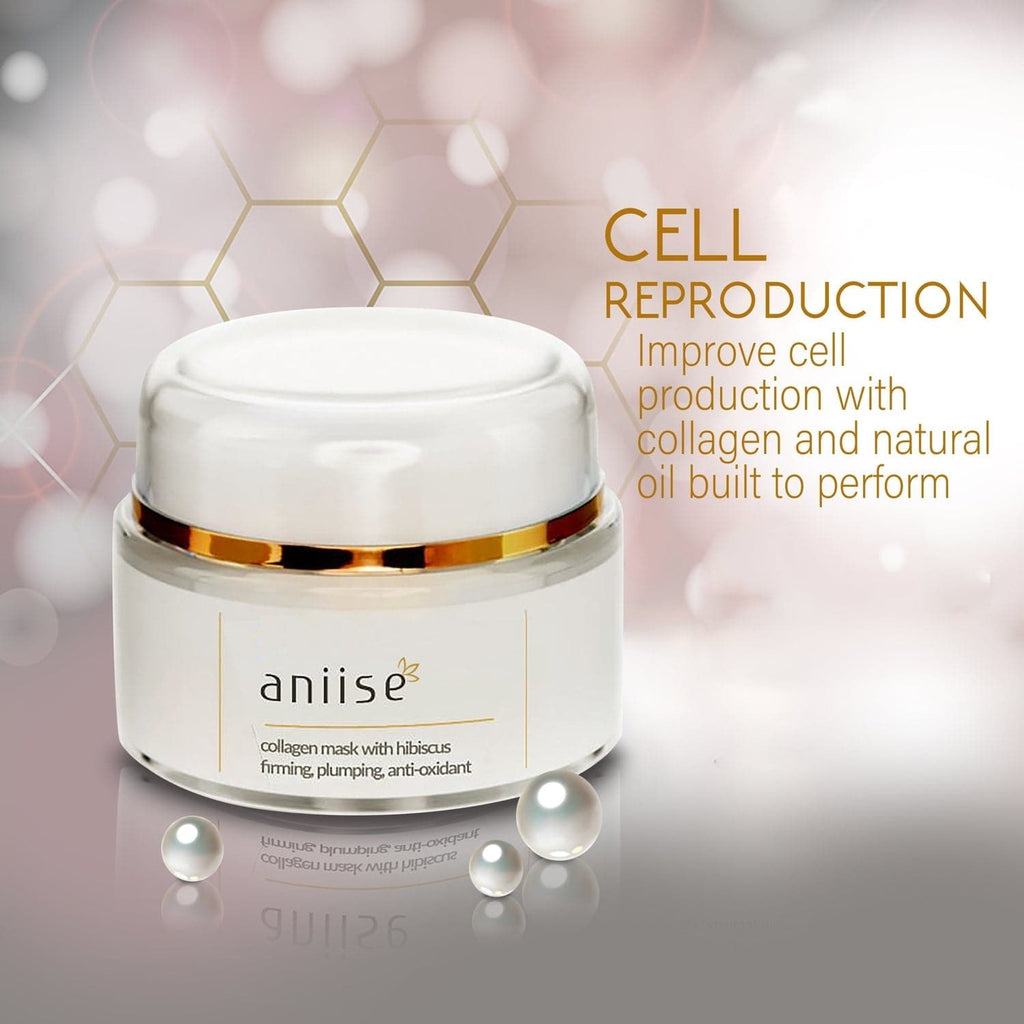 Collagen Facial Mask with Hibiscus - Mein ShopAniiseCollagen Facial Mask with Hibiscus