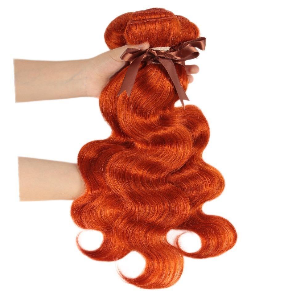 10A Grade Orange 1B/350 Body Wave BUNDLES with CLOSURES & FRONTALS - Mein ShopCerise Alfie10A Grade Orange 1B/350 Body Wave BUNDLES with CLOSURES & FRONTALS