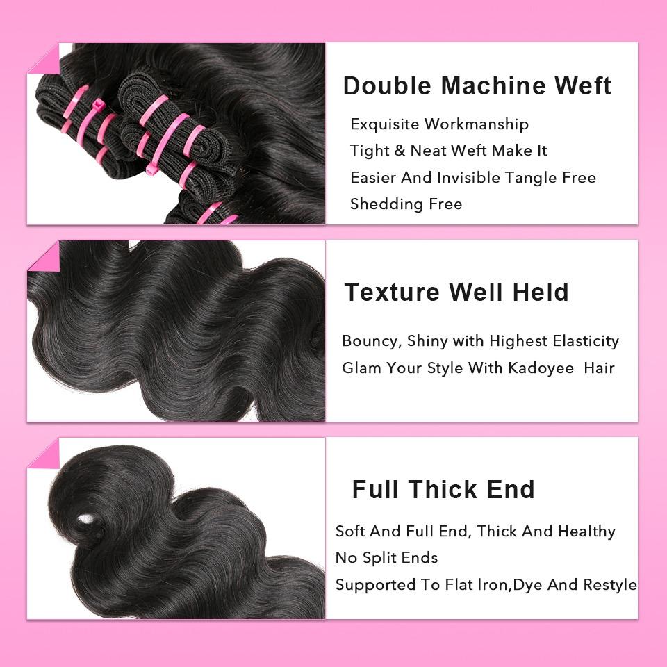 Beumax Double Drawn 12A Grade Body Wave BUNDLES with CLOSURES & - Mein ShopCerise AlfieBeumax Double Drawn 12A Grade Body Wave BUNDLES with CLOSURES &