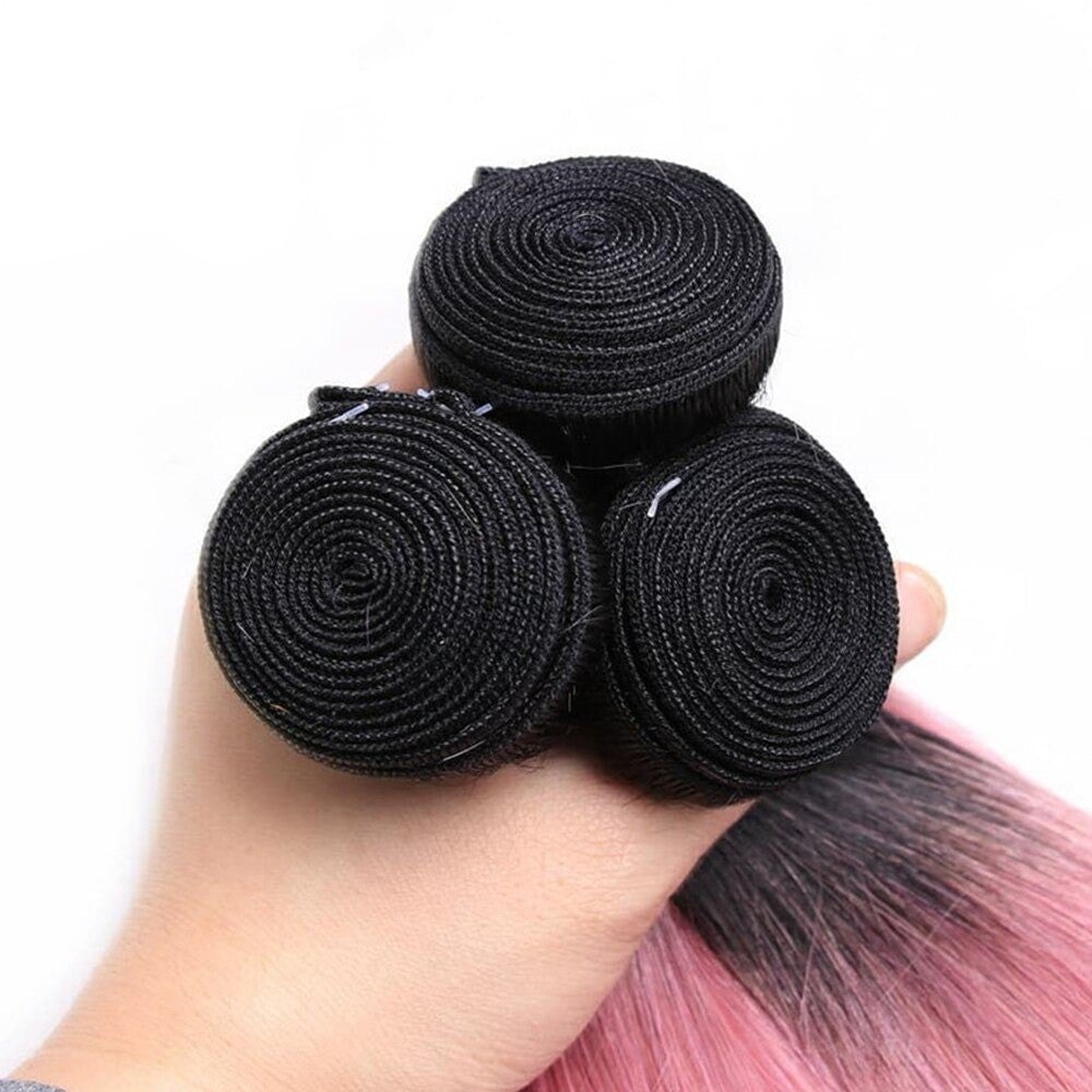Pink 10A Grade 1B/Pink Straight 3/4 BUNDLES with CLOSURES & FRONTALS - Mein ShopCerise AlfiePink 10A Grade 1B/Pink Straight 3/4 BUNDLES with CLOSURES & FRONTALS