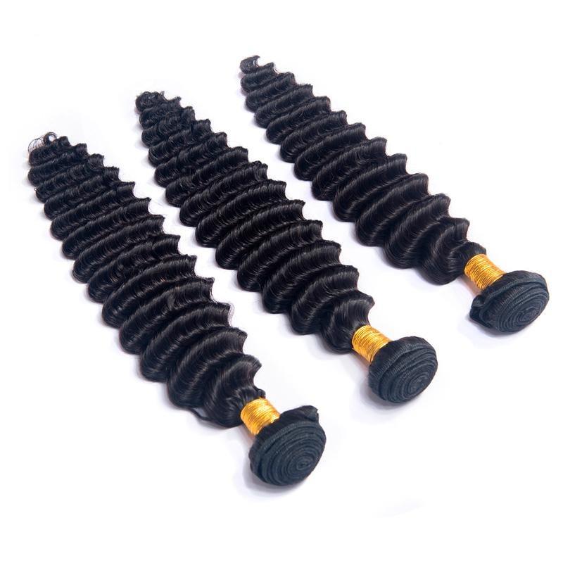 10A Grade 1/3/4 Loose Deep Wave Weave Brazilian Human Hair Extension B - Mein ShopCerise Alfie10A Grade 1/3/4 Loose Deep Wave Weave Brazilian Human Hair Extension B