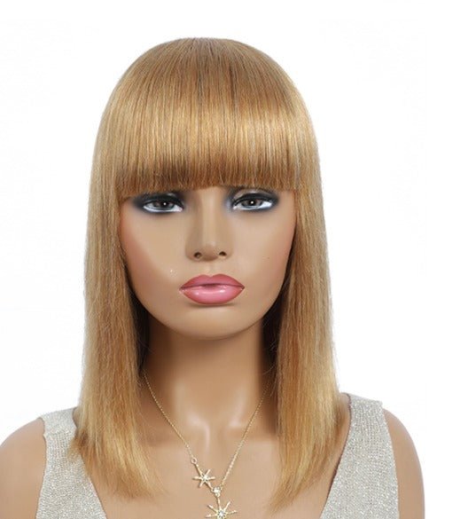 613 Brazilian 99J Burgundy Short Bob Remy Straight Human Hair Wigs Wi - Mein ShopCerise Alfie613 Brazilian 99J Burgundy Short Bob Remy Straight Human Hair Wigs Wi