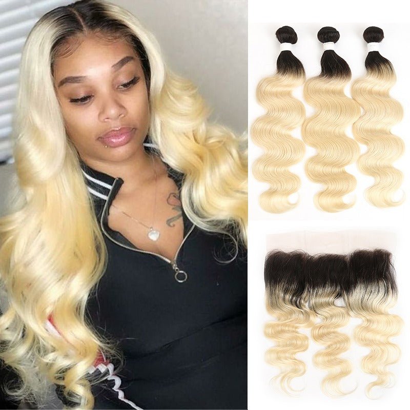 Blonde Body Wave 1B/613 BUNDLES with CLOSURES & FRONTALS - Mein ShopCerise AlfieBlonde Body Wave 1B/613 BUNDLES with CLOSURES & FRONTALS