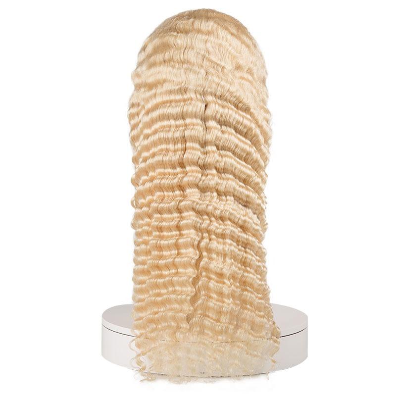 Deep Wave 613 Transparent Lace 13x4 Frontal Wig 4x4 Closure Wig 13x6x1 - Mein ShopCerise AlfieDeep Wave 613 Transparent Lace 13x4 Frontal Wig 4x4 Closure Wig 13x6x1