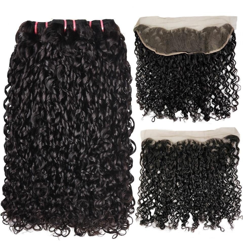 10A Grade Brazilian Pissy Curly Fumi Human Hair 3/4 Bundles With 4x4 - Mein ShopCerise Alfie10A Grade Brazilian Pissy Curly Fumi Human Hair 3/4 Bundles With 4x4