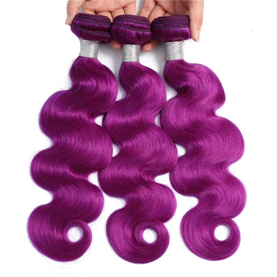 Body Wave 10A Grade Purples 1B/ purple 3/4 BUNDLES with CLOSURES & FR - Mein ShopCerise AlfieBody Wave 10A Grade Purples 1B/ purple 3/4 BUNDLES with CLOSURES & FR