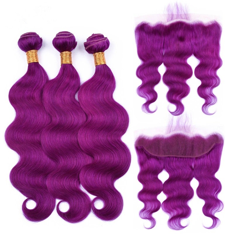 Body Wave 10A Grade Purples 1B/ purple 3/4 BUNDLES with CLOSURES & FR - Mein ShopCerise AlfieBody Wave 10A Grade Purples 1B/ purple 3/4 BUNDLES with CLOSURES & FR