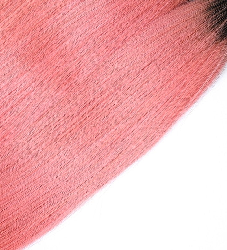 Pink 10A Grade 1B/Pink Straight 3/4 BUNDLES with CLOSURES & FRONTALS - Mein ShopCerise AlfiePink 10A Grade 1B/Pink Straight 3/4 BUNDLES with CLOSURES & FRONTALS